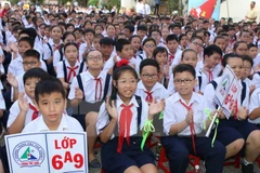 President congratulates students on new school year