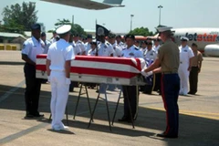 Repatriation ceremony held for US servicemen’s remains