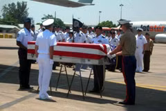 Repatriation ceremony held for US servicemen’s remains