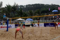 Asian women’s beach volleyball tourney kicks off in Tuan Chau