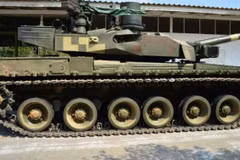 Thailand cuts down tanks bought from China