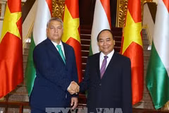Vietnamese, Hungarian PMs affirm valuing ties during talks 