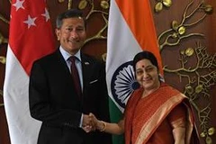Singapore, India enhance bilateral ties