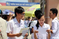 Students choose high school exams for university admissions