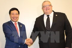AMM 50: FM Pham Binh Minh in bilateral meetings
