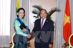 Prime Minister discusses ties with Myanmar leader