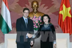 NA Chairwoman welcomes Deputy Speaker of Hungarian NA