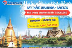 Vietravel launches Thanh Hoa-Bangkok air route