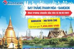 Vietravel launches Thanh Hoa-Bangkok air route