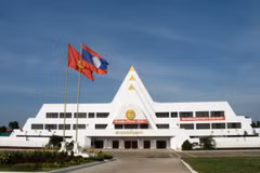 Construction of Lao NA House begins in Vientiane 
