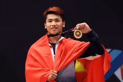 SEA Games 29: weightlifter Vinh wins gold, breaks 2 records