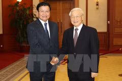 Party chief requests stronger Vietnam-Laos trade, connectivity 
