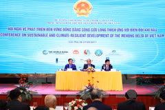 Int’l partners vow support for climate-resilient projects in Mekong Delta