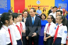 President affirms importance of education at school year’s beginning