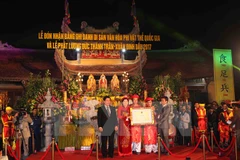 Tran Thuong Temple festival named national intangible heritage