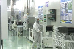 Solar panel-producing factory inaugurated in Bac Giang