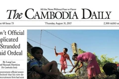 The Cambodia Daily ceases publication 