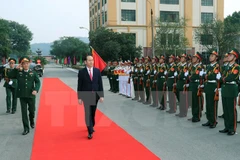 President Tran Dai Quang visits Military Region 1