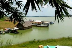 Peaceful beauty at a southern lake