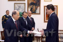 Lebanese President vows to further enhance ties with Vietnam