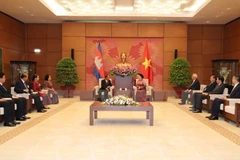 Cambodian NA President wraps up official visit to Vietnam