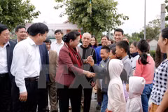 NA Chairwoman attends great national unity festival in Nghe An 
