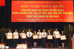 National meeting reviews external information work in 2017