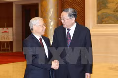 Chinese senior officials hail visit by Vietnam’s Party leader