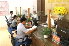 At the public administration service department of Viet Thanh commune, Yen Bai province's Tran Yen district. (Photo: VNA)