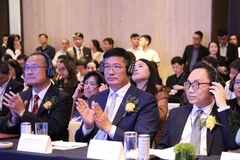 Representatives of Chinese businesses at the investment and trade forum between Ho Chi Minh City and China’s Guangdong-Hong Kong-Macao Greater Bay Area (GBA) on December 17. (Photo: VNA)