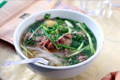A bowl of pho Co from Nam Dinh province (Photo: VNA)