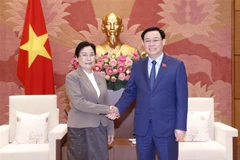 NA leader hopes for stronger ties between Vietnamese, Lao court systems