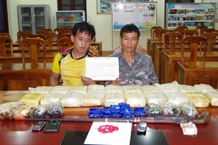 Two transnational drug rings busted in northern border province