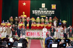 Nam Dinh: Catholic followers stay united, contribute to common development