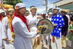 Cham Brahman people celebrate Kate festival