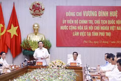 Top legislator pledges to facilitate Phu Tho’s socio-economic development