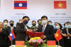 Kon Tum, Lao province cooperate in natural disaster response 