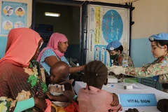 Vietnam’s peacekeeping engineering unit launches first humanitarian work in Abyei