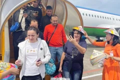 Phu Quoc welcomes first flight from Uzbekistan after pandemic