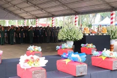 Gia Lai repatriates 18 sets of remains of fallen martyrs from Cambodia