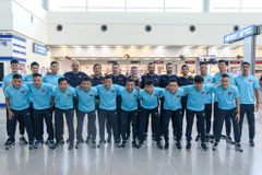 Futsal players arrive in Kuwait for Asian cup 2022