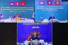 Vietnam, Laos, Cambodia boost cooperation in crime combat