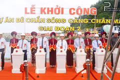 Thua Thien - Hue begins Chan May port’s breakwater