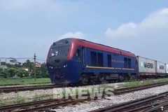 Int'l rail freight transport service posts double-digit growth 