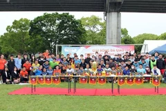 Friendship football tournament connects Vietnamese, Japanese people