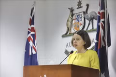Australian Ambassador honoured with insignia for environment cause