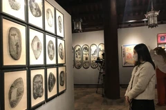 Modern art and ancient heritage come together in Temple of Literature's exhibition