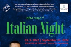 Italian Night to entertain opera lovers in HCM City
