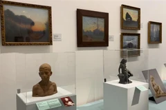 Exiled Vietnamese emperor’s art works exhibited in France