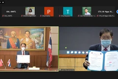 Can Tho University boosts educational ties with Thai institute